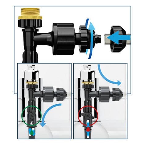JBL JBL PROCLEAN AQUA IN-OUT, pompe à jet d'eau - Aspirateur Aquarium 4014162614292 6142900
