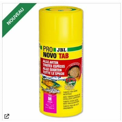 JBL JBL PRONOVO BEL GRANO S - 100ML - Aliment de base en granulés de taille S pour tous poissons d'aquarium de 3 à 10 cm 4014162311733 3117300