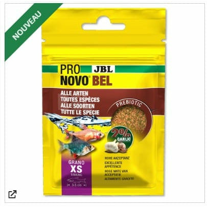 JBL JBL PRONOVO BEL GRANO XS 20ML - Aliment de base en granulés de taille XS pour tous les poissons d’aquarium de 3 à 5 cm 4014162311122 3111200