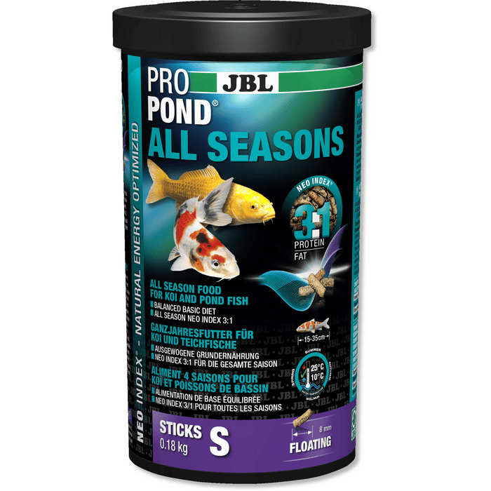 JBL JBL ProPond All Seasons - Small 0.18kg  - Aliment 4 saisons pour koïs et poissons de bassin de petite taille 4014162034328 4124681