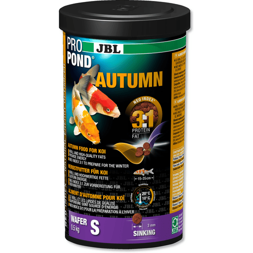 JBL JBL ProPond Autumn - Small 0.5kg  - Aliment d'automne pour koïs de petite taille 4014162054890 4135481