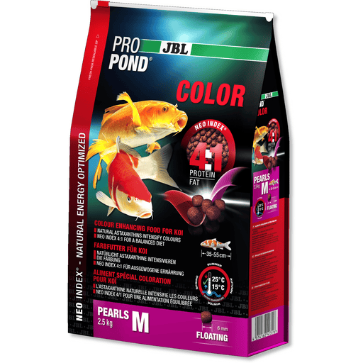 JBL JBL ProPond Color - Medium 2.5kg - Aliment spécial couleur pour koïs de taille moyenne 4014162413116 4131100