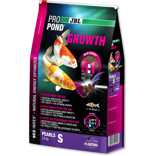 JBL JBL ProPond Growth - Small 2.5kg -  Aliment spécial croissance pour koïs de petite taille 4014162412942 4129400