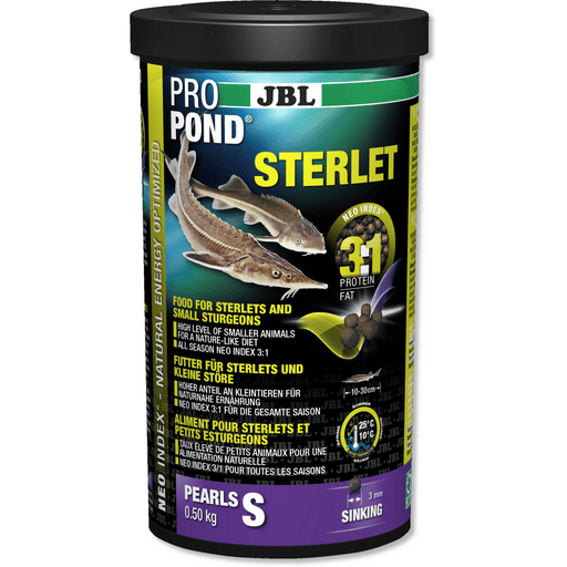 JBL JBL ProPond Sterlet - Small 0.5kg - Aliment complet pour petits esturgeons 4014162036414 4127681