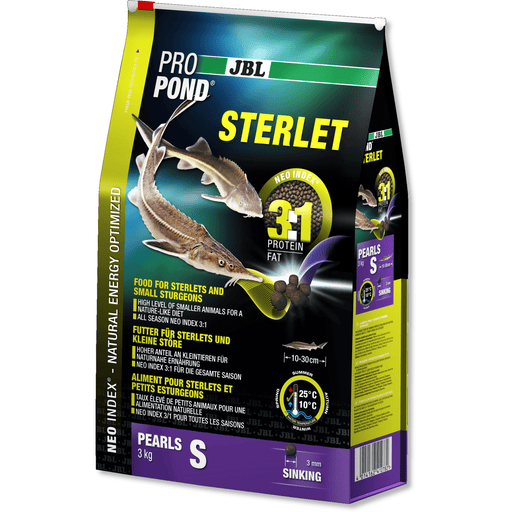 JBL JBL ProPond Sterlet - Small 3kg - Aliment complet pour petits esturgeons 4014162412782 4127800