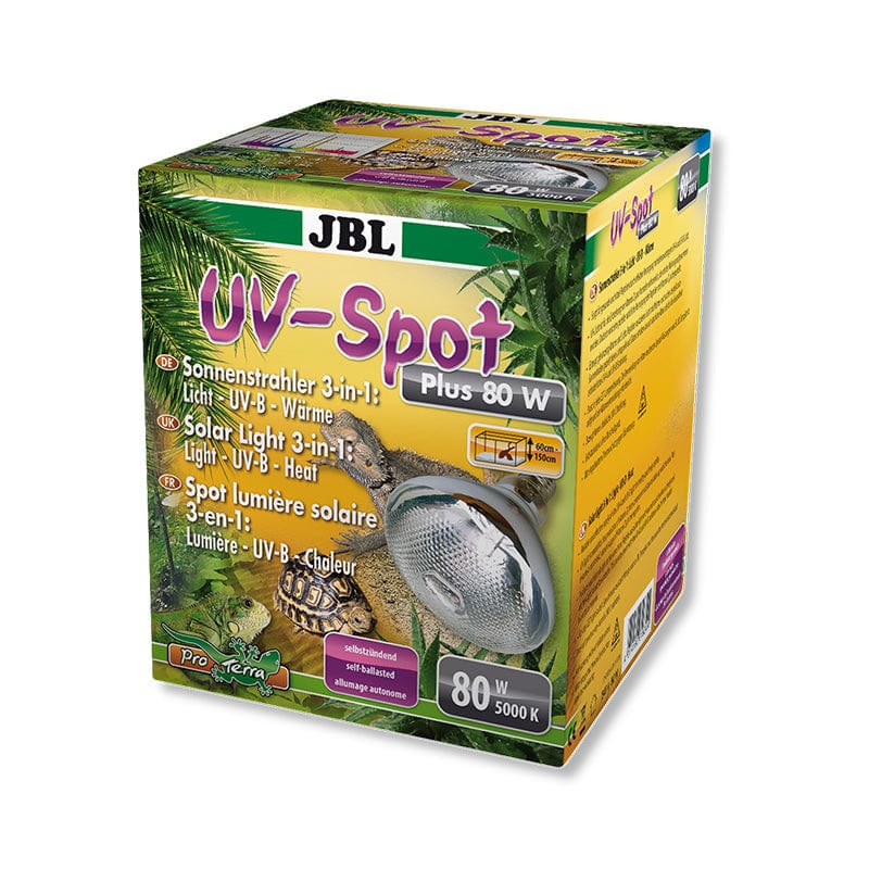 JBL Accessoires pour terrariums JBL UV-Spot plus 80W - Spot UV ultra-puissant avec spectre de lumière du jour 4014162618344 6183400