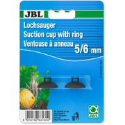 JBL Ventouse (2x) JBL à trou 5/6 mm - Ventouse pour objets de diamètre de 6 mm 4014162631350 6313500