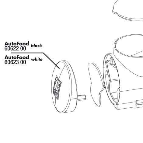 JBL Without Descri JBL AutoFood BLACK Embout 4014162606228 6062200