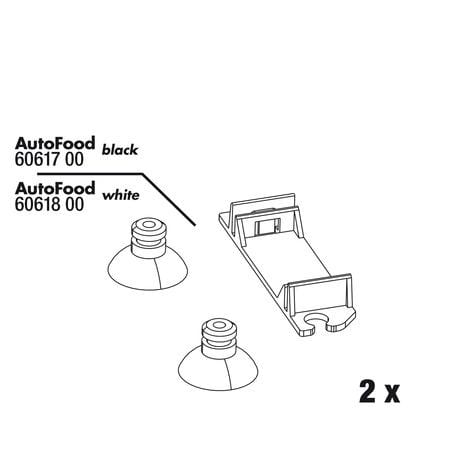 JBL Without Descri JBL AutoFood Ventouses complètes WHITE (2 Sets) 4014162606181 6061800