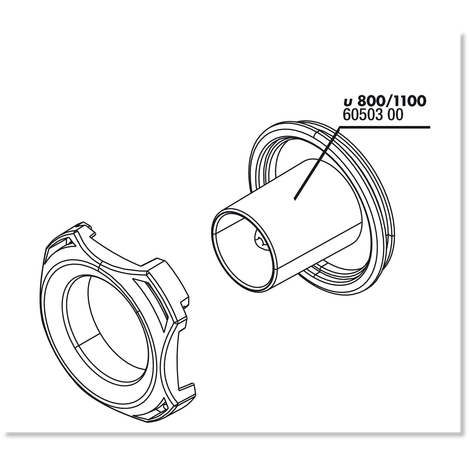 JBL Without Descri JBL Couvercle+connexion tuyau ProFlow u800/1100 4014162605030 6050300