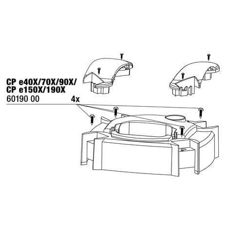 JBL Without Descri JBL CP e4/7/9/15/1900/1,2 Vis tête filtre (4x) 4014162601902 6019000