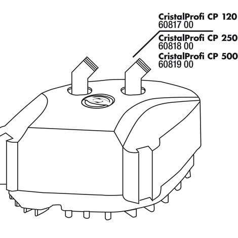 JBL Without Descri JBL CP F 120 Tête du filtre avec pompe 4014162608178 6081700