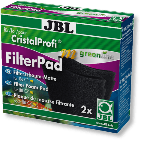 JBL Without Descri JBL CristalProfi m greenline FilterPad, 2x 4014162609670 6096700