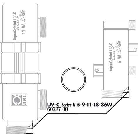 JBL Without Descri JBL Joint pour boîtier (int.) UV-C 5-9-11W 4014162603272 6032700