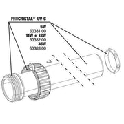 JBL Without Descri JBL PC UV-C Kit en quartz 11+18W 4014162603821 6038200