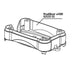 JBL Without Descri JBL PS a400 Boîtier embase + pieds (4x) 4014162605689 6056800