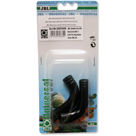 JBL Without Descri JBL Raccord coudé (12/16 mm)(2pce) 4014162608338 6083300