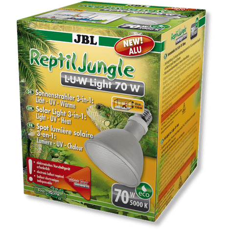 JBL Without Descri JBL ReptilJungle L-U-W Light alu 50W (*) 4014162618955 6189500