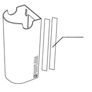 JBL Without Descri JBL Ruban adhésif double face (2x) pour bio160 4014162630452 6304500