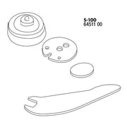 JBL Without Descri JBL Set de pièces détachées ProSilent100 4014162645111 6451100