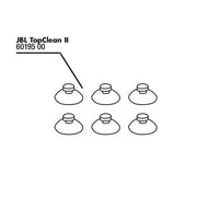 JBL Without Descri JBL TopClean Ventouse (6x) 4014162601957 6019500