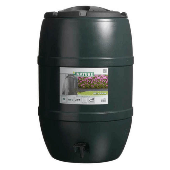 Nature Garden Eau de pluie Récupérateur d'eau de pluie - Tonneau - H97CM X 57CM (diamètre) - 210L 8711338704134 6070413