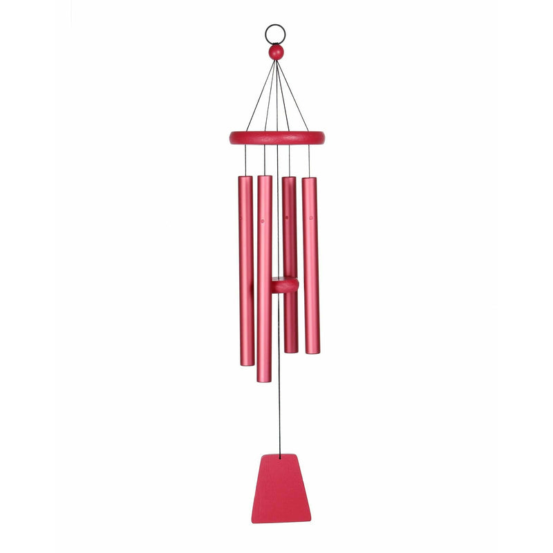 Nature's Melody Carillons Carillon à couleur unie Rouge - 60CM UNC24RD