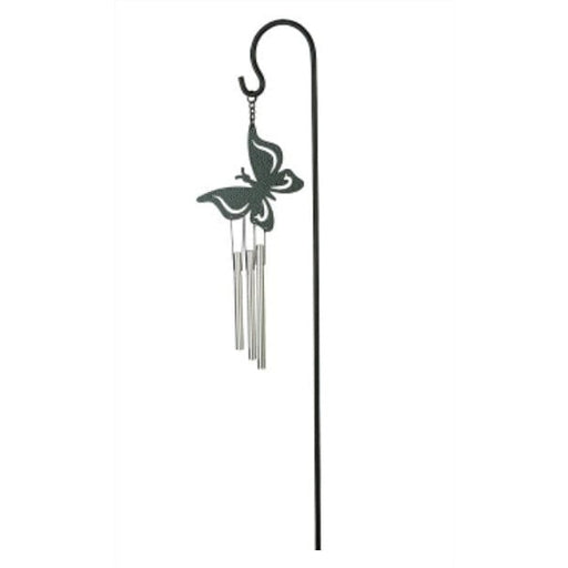 Nature's Melody INC Carillon à vent - Musical Stake Chime - Papillon