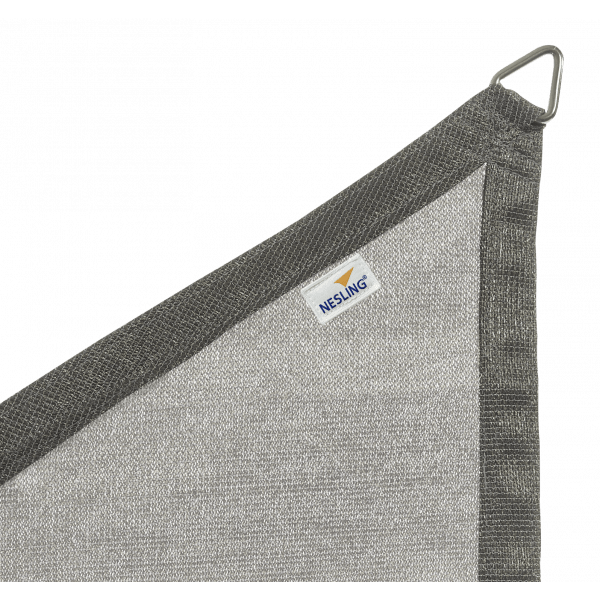 Nesling Toile d'ombrage carré 3.6M x 3.6M - Couleur Gris 8717677460328 N506-082-43