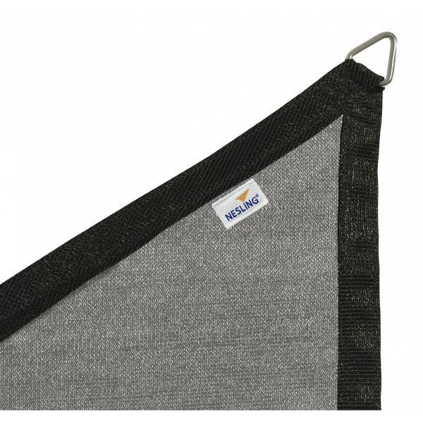 Nesling Toile d'ombrage triangle 5M x 5M x 5M - Couleur Noir 8717677460830 N502-082-35