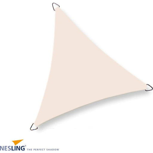 Nesling Toile d'ombrage triangle IMPERMEABLE 4M x 4M x 4M - Couleur Crème 8717677460564 N501-022-34