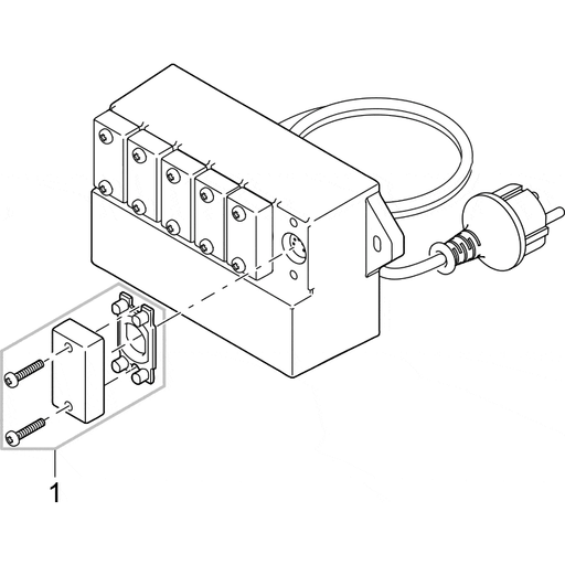 Oase Living Water 1. Set presse etoupe de rechange Pièces détachées pour Contrôleur ProfiLux Garden LED 43867