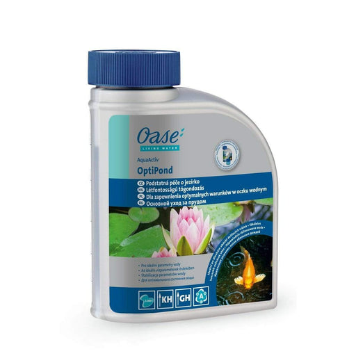 Oase Living Water Produits d'entretien AquaActiv OptiPond 500ml - Stabilisateur de bassin 4010052505572 50557
