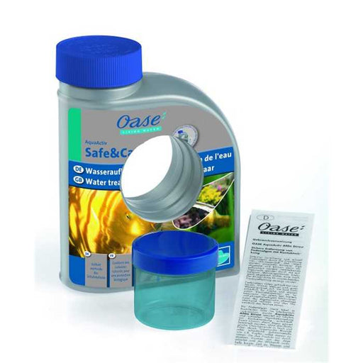 Oase Living Water Produits d'entretien AQUAACTIV SAFE&CARE 500 ML - Conditionneur d'eau 4010052505633 50563