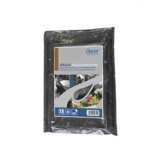 Oase Living Water Baches Bâche PVC noir pré-emballé ALFAFOL 0.5MM - 2 x 1.5M - Oase 4010052510705 51070
