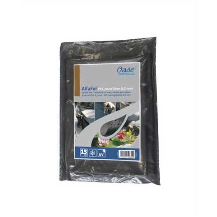 Oase Living Water Baches Bâche PVC noir pré-emballé ALFAFOL 0.5MM - 4 x 3M - Oase 4010052506470 50647