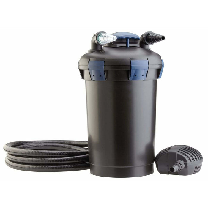 Oase Living Water Filtres pour étang BioPress Set 10000 - Kit complet sous pression pour petit bassin - Oase 4010052504551 50455