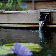 Oase Living Water Déversoir pour fontaine Square (Bronze) - Sorties murales en laiton - Oase 84177