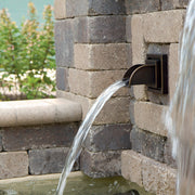 Oase Living Water Déversoir pour fontaine Square (Bronze) - Sorties murales en laiton - Oase 84177