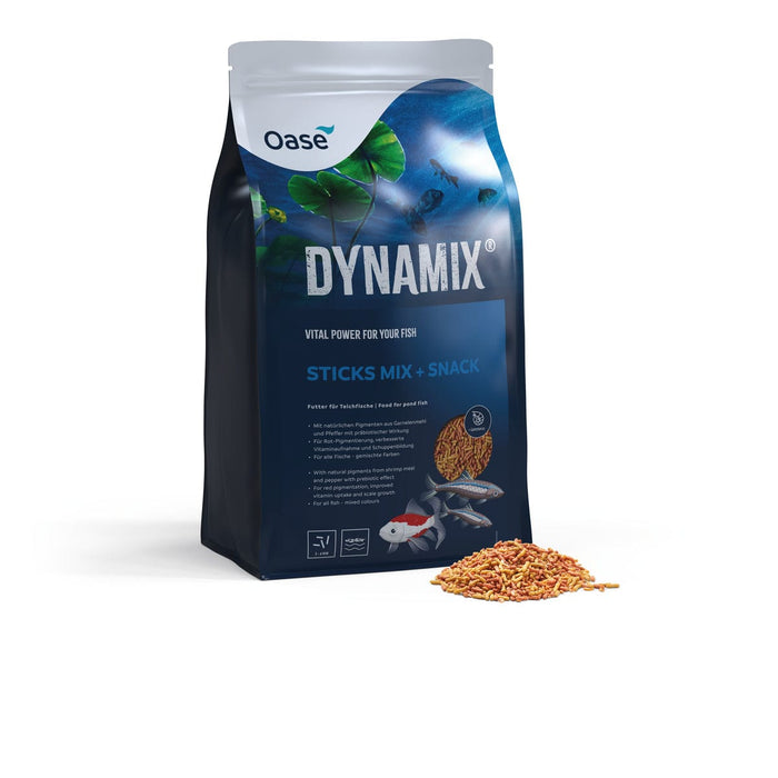 Oase Living Water Nourriture pour poissons DYNAMIX Sticks Mix + Snack 20 litres - Oase 88702