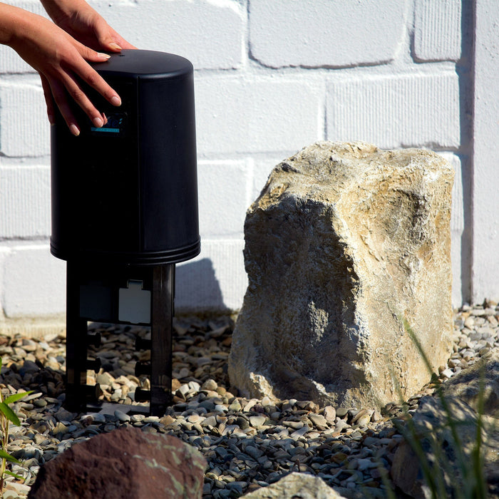Oase Living Water Gestion électrique InScenio Rock Sand (Couleur Sable) - Cache / Rocher factice pour camouflage d'équipement électrique 4010052504179 50417