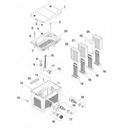 Oase Living Water Pièces détachées JOINT COUVERCLE INTERNE (PIECE 24 ) POUR BIOTEC & BIOSMART 4010052278469 27846