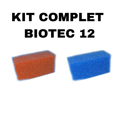 Oase Living Water Mousses de remplacement Kit complet de mousses de remplacement pour Biotec 12 KITCOMPLETBIOTEC12