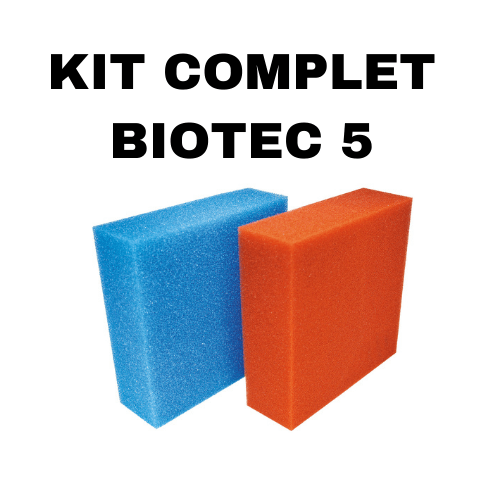 Oase Living Water Mousses de remplacement Kit complet de mousses de remplacement pour Biotec 5 KITBIOTEC5