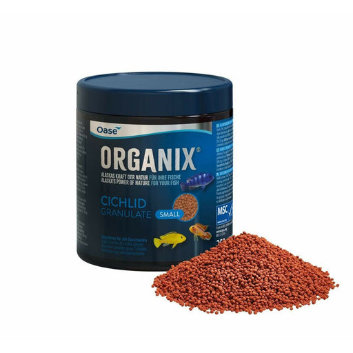 Oase Living Water Nourriture pour poissons ORGANIX Cichlid Granulate S 550 ml  - Nourriture pour poissons - OASE 4010052841489 84148