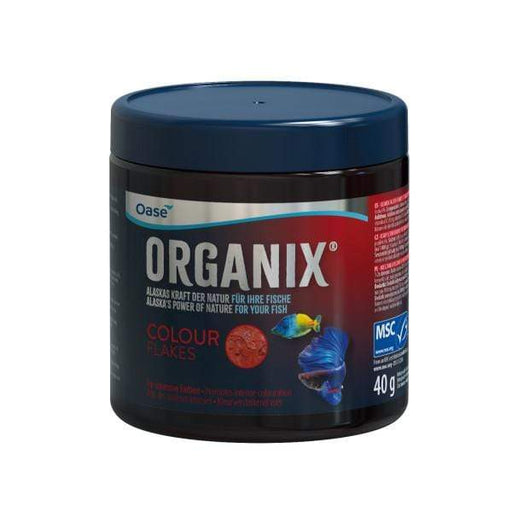 Oase Living Water Nourriture pour poissons ORGANIX Colour Flakes 250 ml - Alimentation pour poissons colorés - OASE 4010052841120 84112