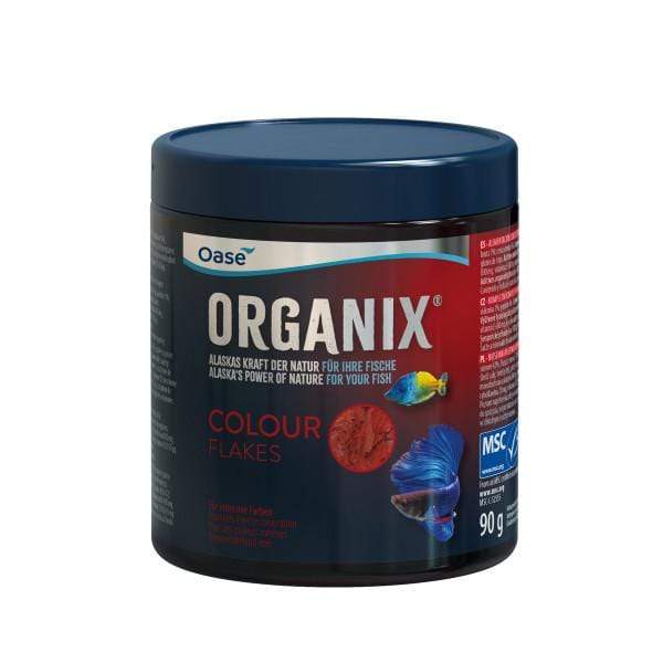 Oase Living Water Nourriture pour poissons ORGANIX Colour Flakes 550 ml - Alimentation pour poissons colorés - OASE 4010052841137 84113
