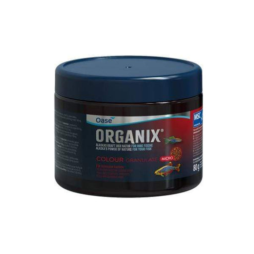 Oase Living Water Nourriture pour poissons ORGANIX Micro Colour Granulate 150 ml - Alimentation pour poissons colorés - OASE 4010052841199 84119