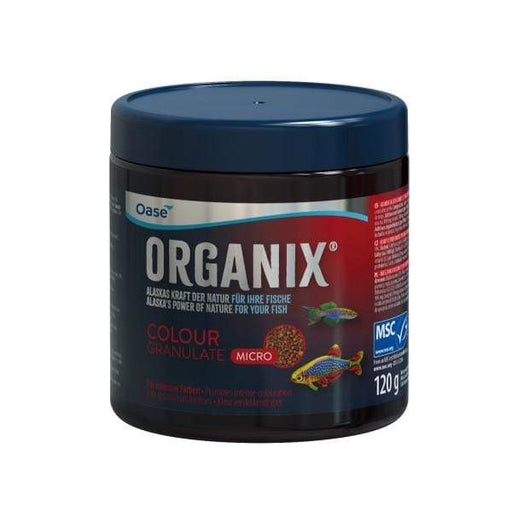 Oase Living Water Nourriture pour poissons ORGANIX Micro Colour Granulate 250 ml - Alimentation pour poissons colorés - OASE 4010052841212 84121