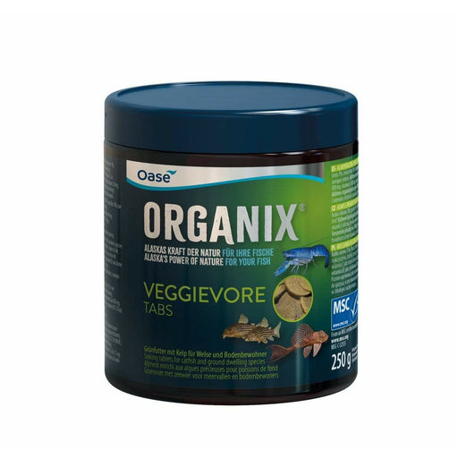 Oase Living Water Nourriture pour poissons ORGANIX Veggievore Tabs 550 ml - Nourriture pour poissons - OASE 4010052841373 84137